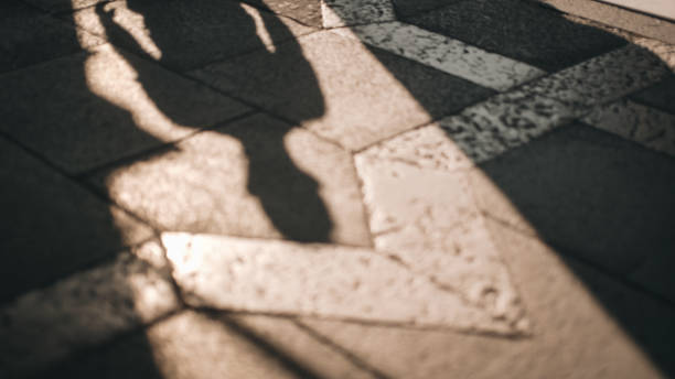 istock Shadows and paving stones 1910805629