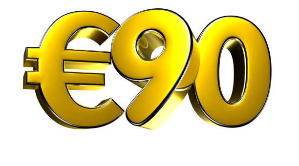 istock Price tag 90 euro 1910840397