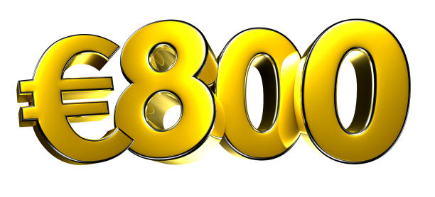 istock Price tag 800 euro 1910841436