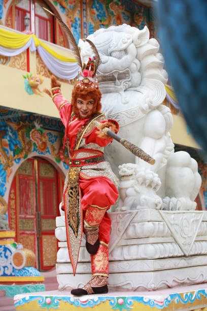 istock A young Asian man  dressed as a monkey king participates in the Chinese New Year parade, Chinese culture 1910954949