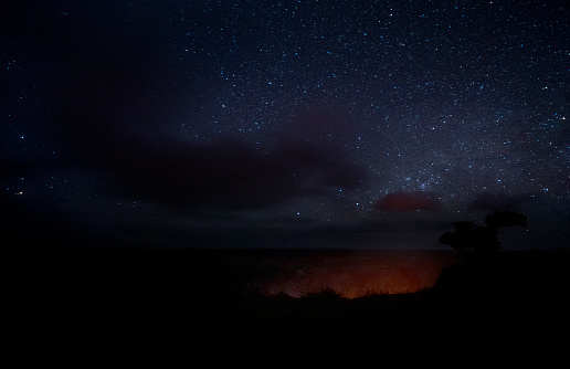 Night View of Lava