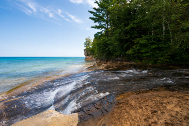 Pictured Rocks National Lakeshore in Michigan