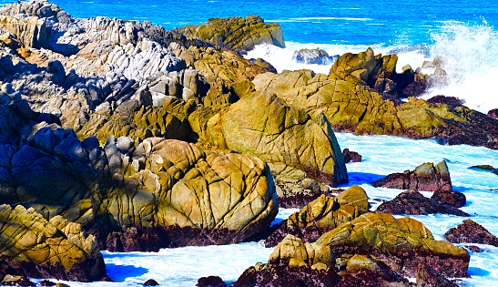 Monterey Bay is a bay of the Pacific Ocean located on the coast of the state of California.