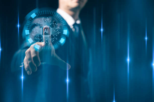 istock Digital transformation technology strategy, IoT, internet of things. transformation of ideas and the adoption of technology in business in the digital age, enhancing global business capabilities. Ai 1911266313