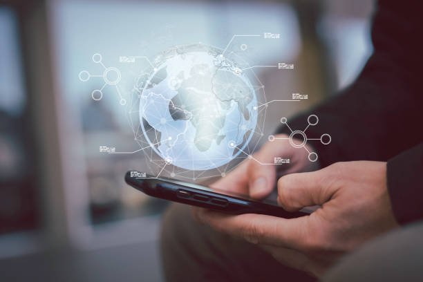 istock Businessman hand show of digital data network transformation for next generation technology on cyberspace, Internet network and digital software development, Algorithm, Metaverse and data science. 1911276538