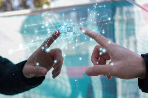 Digital transformation technology strategy, IoT, internet of things. transformation of ideas and the adoption of technology in business in the digital age, enhancing global business capabilities. Ai stock photo