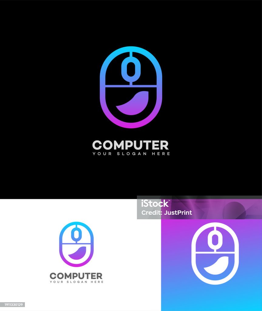 Computer Lab Vector Template Stock Illustration - Download Image Now ...