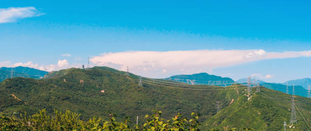 istock Panorama of Dingdu Peak and Dingdu Pavilion in Mentougou District, Beijing, China 1911347109