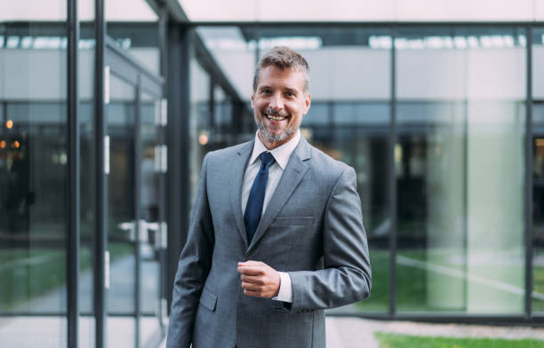 Portrait of successful businessman.
