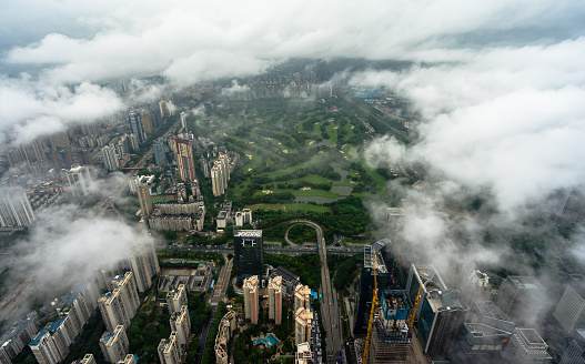 Cityscape at Shenzhen, China