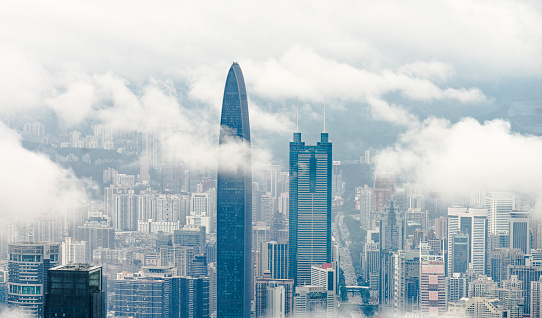 Cityscape at Shenzhen, China