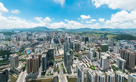 Cityscape at Shenzhen, China
