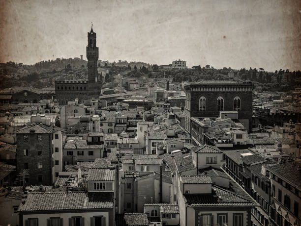 istock View over Florence center and famous Palazzo Vecchio 1911747093
