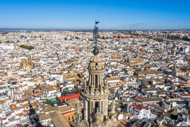 istock Statue Faith El Giraldillo 1911789806