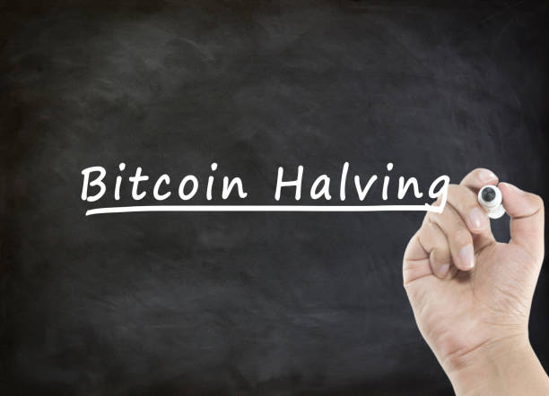 Bitcoin Halving concept 