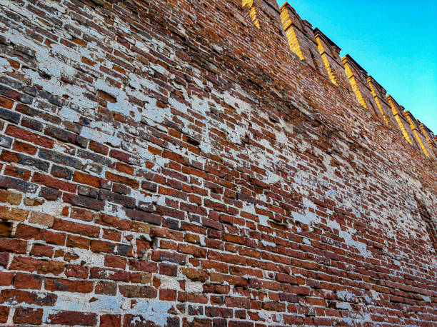 Smolensk city fortress wall, built in the late sixteenth and early seventeenth century.