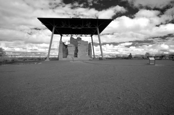 istock Casa Grande National Monument monochrome 1911982143