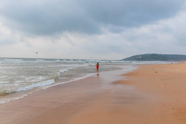 Winterstorm by the sea