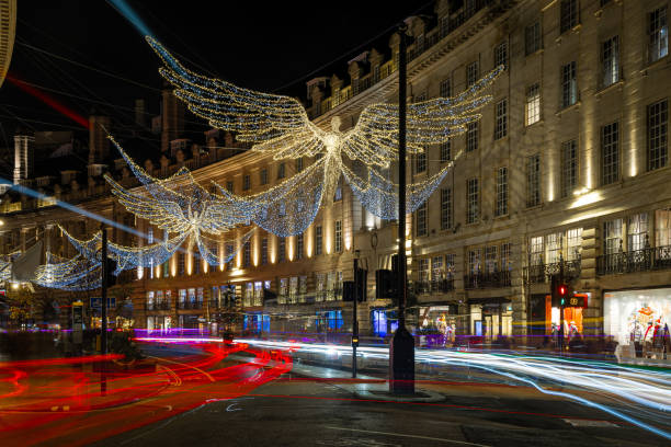 istock Central London decorated for Christmas, England 1912105596