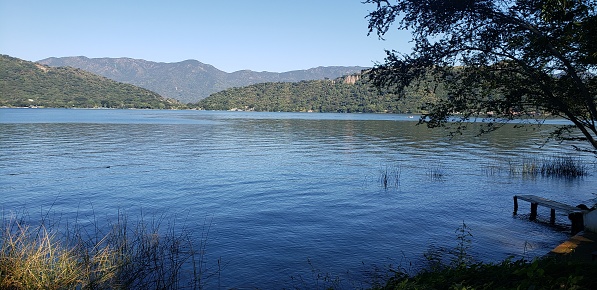 Santa María del oro lagoon in Nayarit México