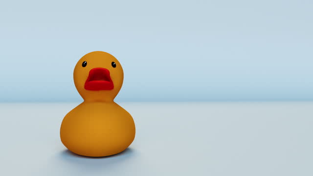 talking rubber duck
