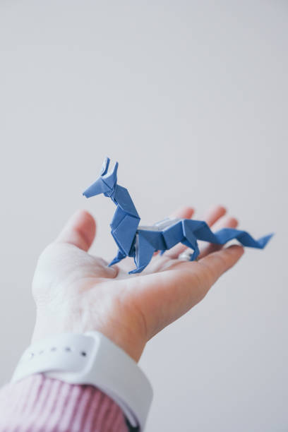 Paper Eastern dragon for Year of the Dragon