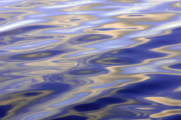 Abstract wave dark purple color, pure natural swirl pattern texture, background photo.