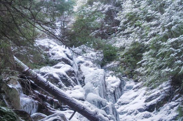 istock Race Brook Falls Frozen Landscape 1912252768
