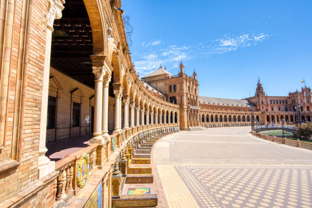 istock Plaza de Espana in Seville, Spain 1912443159