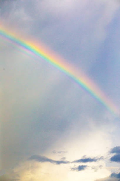 istock Sunset sky with rainbow in Phitsanulok province 1912466305