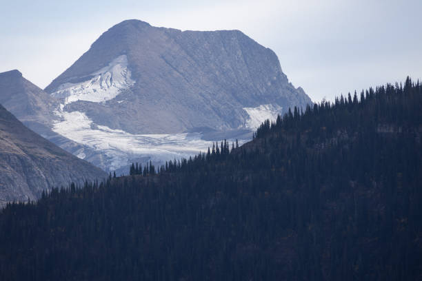 Mt. Jackson and the Jackson Glacier in Glacier National Park in Montana.