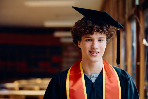 istock Portrait of graduate student looking at camera. 1912515743