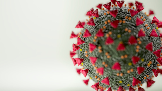 3D virus macro photography