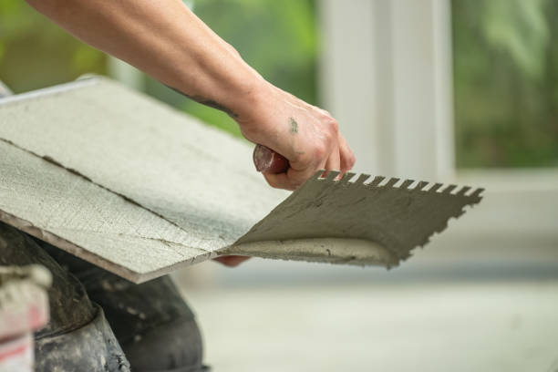 istock precise tile laying: expert craftsmanship and quality in contracting service 1912546294