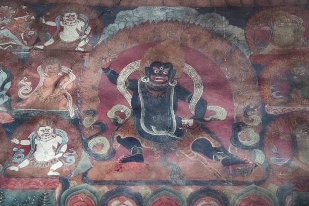 istock Mahakala, Thangkas, Buddhist Art, Tibetan Buddhism 1912753663