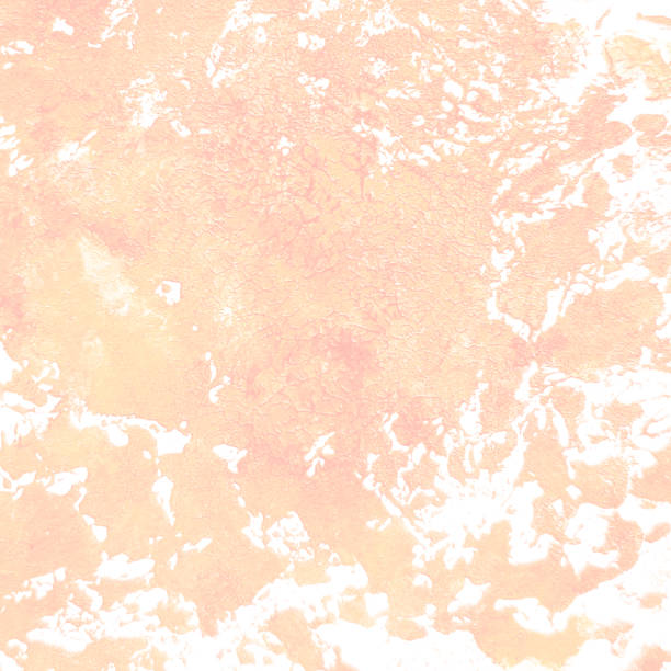 istock Acrylic background, pink, peach, yellow, gold, white color, banner, abstract illustration 1912872951