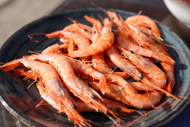 istock Gambas de Huelva ( shrimps from Huelva in Spain)  Spanish popular tapas 1912902346