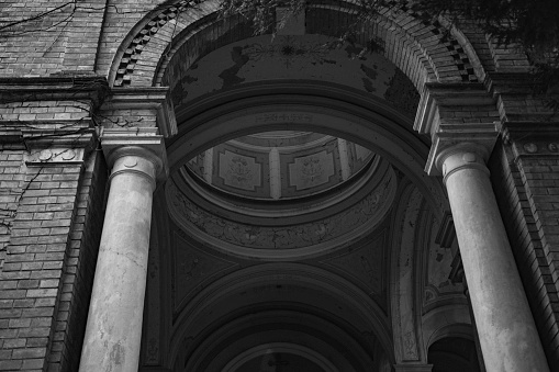 Mirogoj cemetery is one of the Zagreb most famous landmarks. It is known for its mounumental arcades topped by a string of cupolas, and  looks like a fortress from the outside