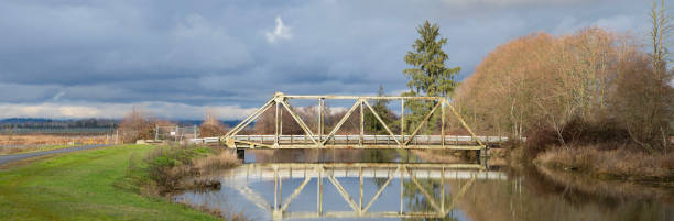 istock Spencer Island Footbridge Near Everett Washington 1913295494