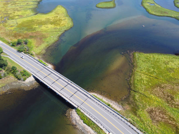 istock high angle view of bridge across river 1913421853