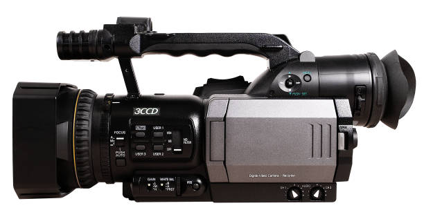 istock Tape-based professional camcorder from the early 2000's 1913547216