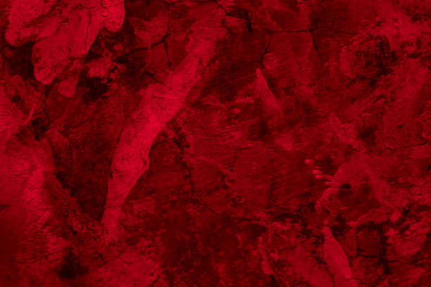 istock Old wall texture cement black red  background abstract dark color design are light with white gradient background. 1913863188