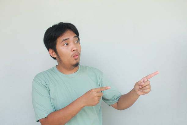 Man Point Right 340+ A Man Pointing Hand On Right Pose Advertisement Model Stock Photos ...