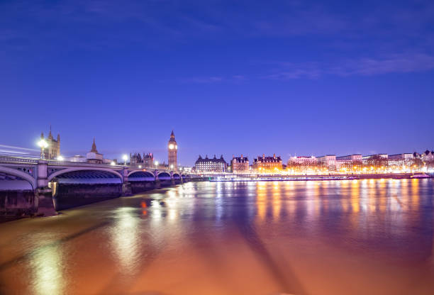 istock London at night Westminster Bridge Thames river England 1913923821