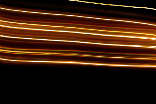 Abstract long exposure lights.