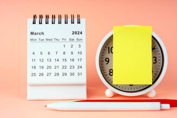 istock March 2024 Desk Calendar 1914155684