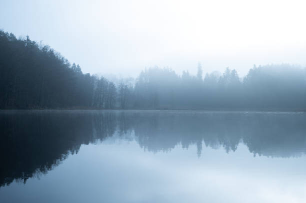 istock lake and fog 1914200562