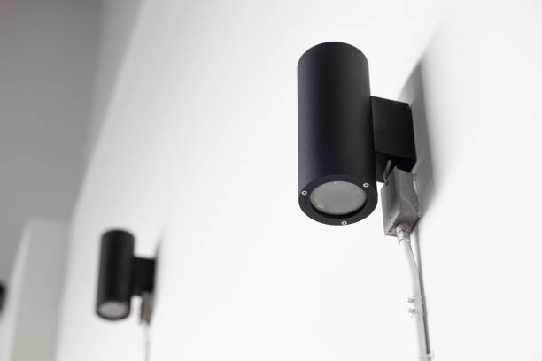 istock outdoor lighting lamp downlight wall mount modern design for office commercial building exterior 1914256305