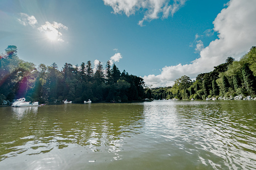 Black Lake (Lago Negro) in Gramado and Swan Pedal Boats, Rio Grande do Sul