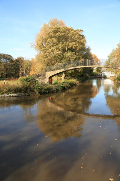 istock River Wey footbridge Guildford Surrey England 1914286762